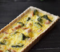 Quiche de pollo y brócoli