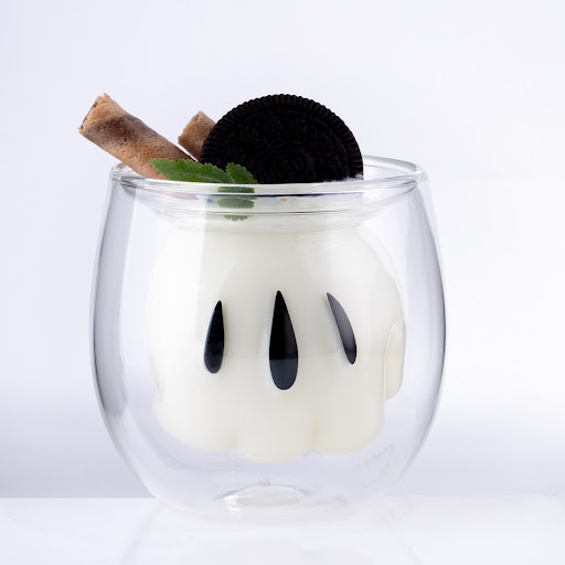 Title 5, Cartoon Creative Double Glass Cup for drinks, o...