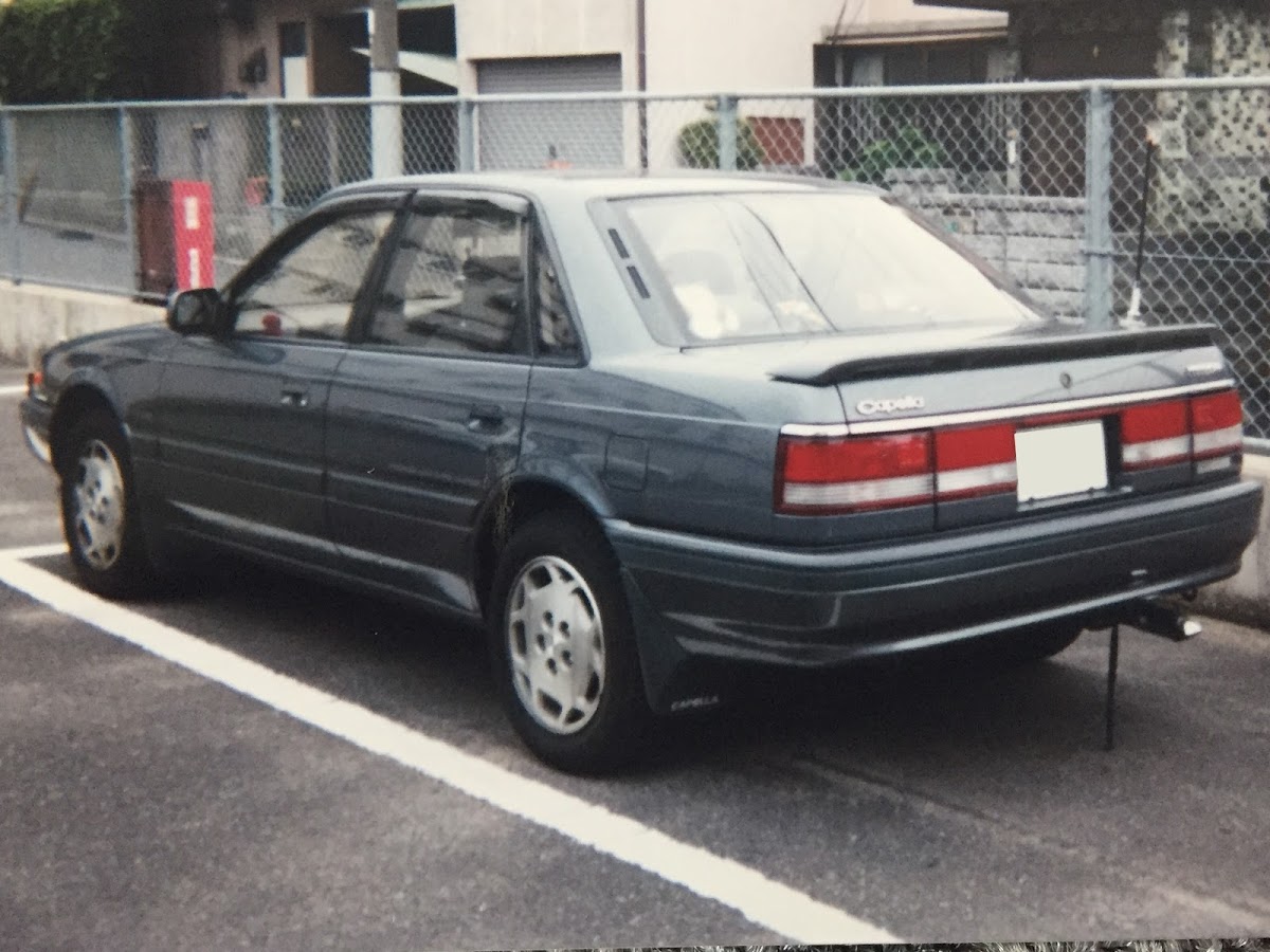 マツダ カペラを華麗にカスタム By かねまる 18 08 25 初の車でした プレッシャーウェーブスーパーチャージャーディーゼルの音が好きでした Cartune