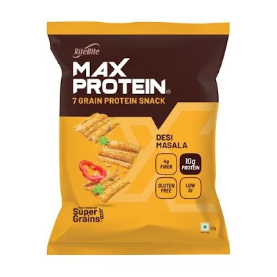 Ritebite Max Protein Desi Masala Chips - 60 g