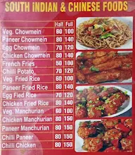 Southern Cafe menu 3