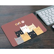 Miếng Lót Chuột Máy Tính In Hình Động Vật Thú Cưng Totoro Vô Diện Chó Mèo Thỏ Animal Chibi Anime Cute Hoạt Hình Xinh Xắn