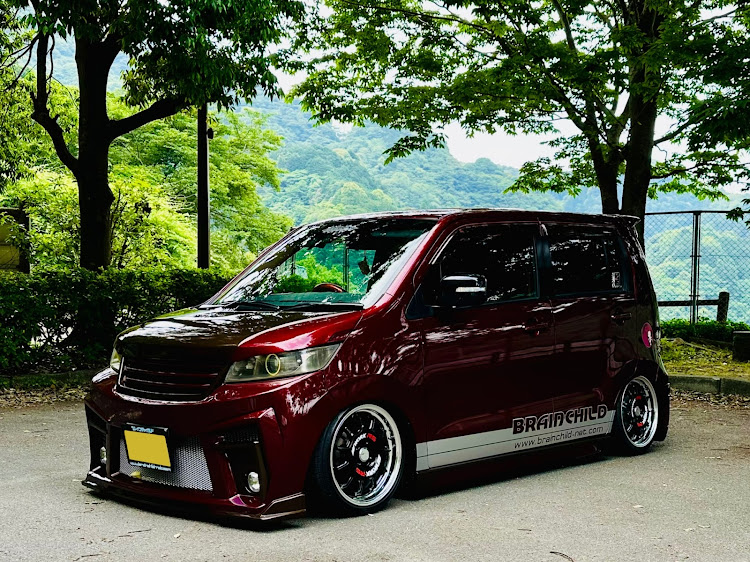 ワゴンRスティングレーの夜勤明けからの洗車・犬鳴ダム・BOLDエアサス・discover＿ctに関するカスタム事例の投稿画像1枚目