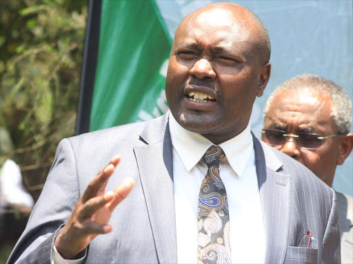 NTSA director General Francis Meja. /FILE