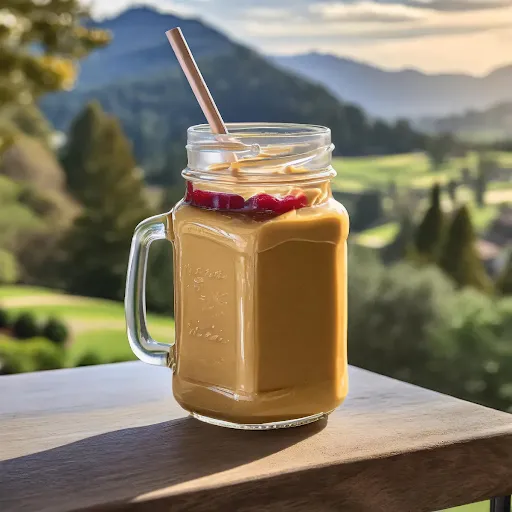 Peanut Butter And Jam Shake [450 Ml, 1 Mason Jar]