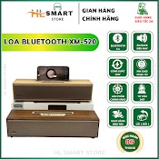 Loa Bluetooth Xm - 520 20W Vỏ Gỗ.âm Bass Cực Mạnh, Chơi Nhạc Liên Tục 5H, [Bh: 6 Tháng, Lỗi 1 Đổi 1]