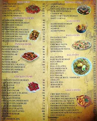 Surakshith Chinese menu 1