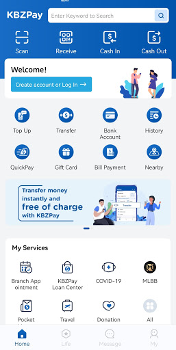 Screenshot KBZPay