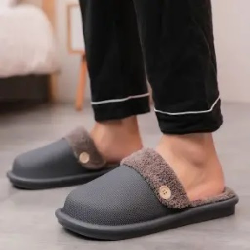 Title 4, Thick soled anti slip warm slippers for ultimat...