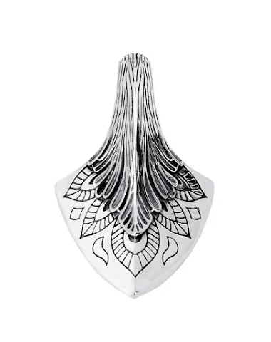 Pendentif hache en argent sterling - 1