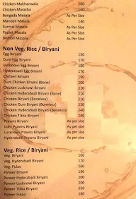 Leena Restaurant menu 2