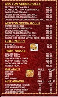 Roll Hub menu 1