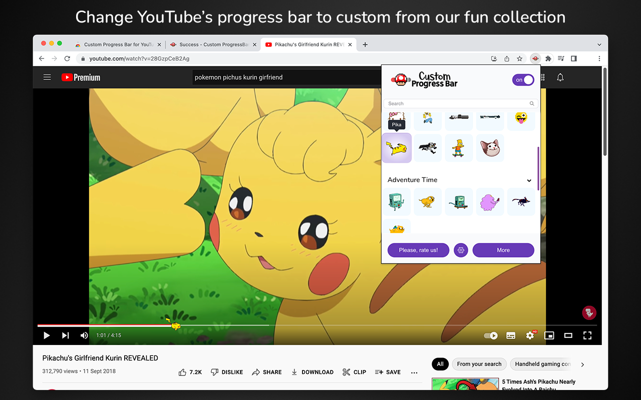 Custom Progress Bar for YouTube™ Preview image 4