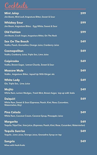 Gola Sizzzlers menu 1