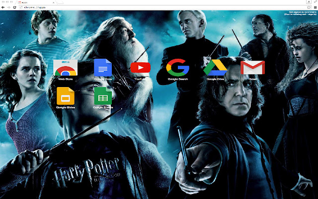 Harry Potter chrome extension