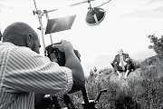 A MAN AT PEACE: Adrian Steirn takes a portrait of FW de Klerk sitting in the lotus position for the 21 Icons South Africa project