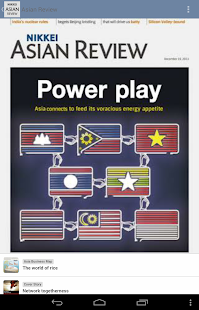 Nikkei Asian Review - Weekly Print Edition reader Tangkapan layar