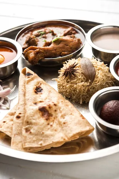 Chicken Thali