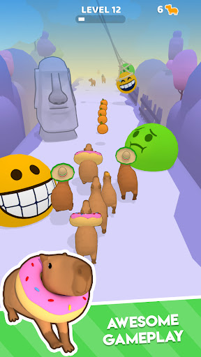 Screenshot Capybara Rush