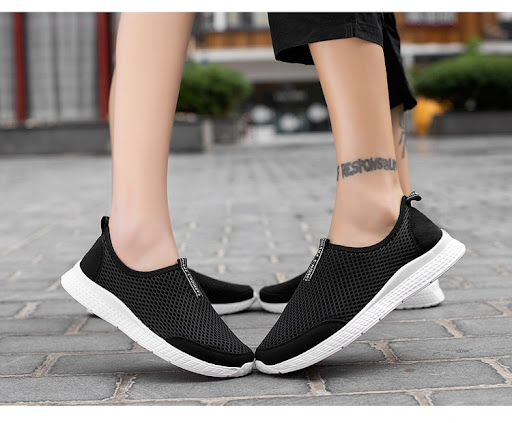 Title 13, Summer Plus Size Mesh Breathable Sneaker Lightw...