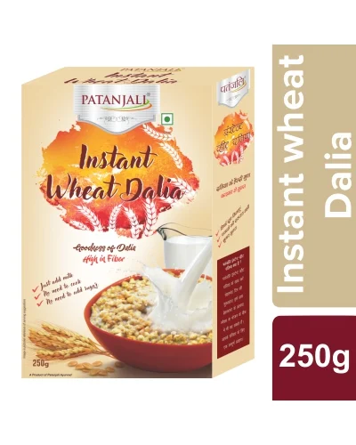 Patanjali Instant Wheat Dalia - 250 gm