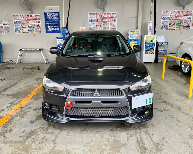ランサーエボリューションのランエボ・TRUST GReddy・リップスポイラー・塗装DIYに関するカスタム事例の投稿画像2枚目