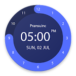 Cover Image of Tải xuống Round Clock 1.4 APK