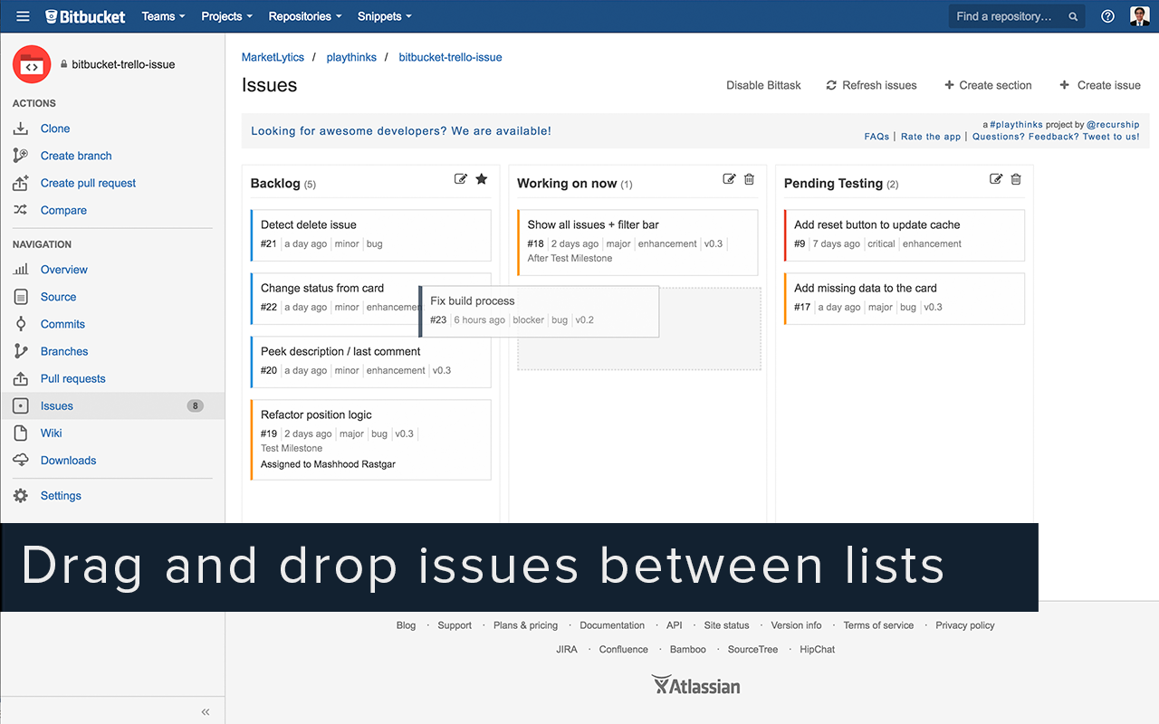 Bittask for Bitbucket Preview image 4