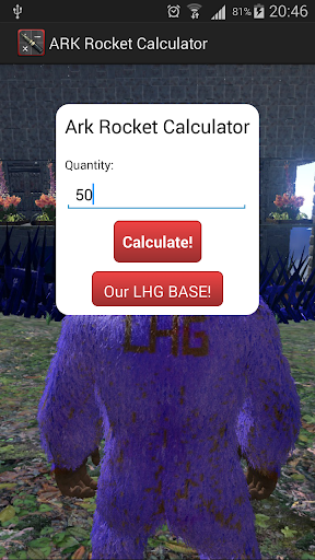 Rocket Calculator ARK