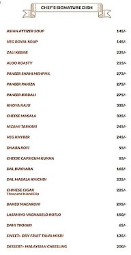 King's Kraft Multicuisine Restaurant menu 5