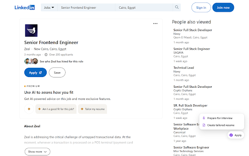 Tadween: Interview Prep & Tailored Resumes screenshot 3