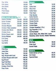 Munaal Restaurant menu 5