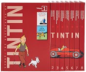 Tintin Bộ 8Q Nhập Màu Bìa Cứng Box Set