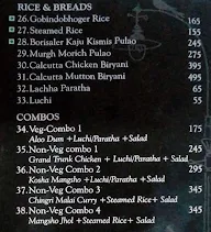 Oh! Calcutta menu 2