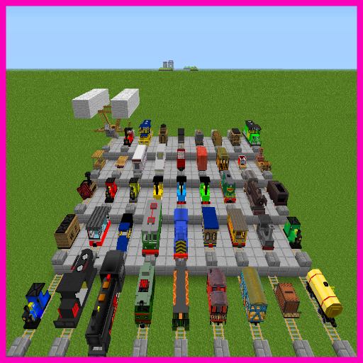 Train of Mine Block Craft icon