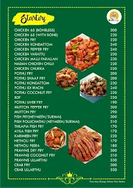 Kerala Cafe menu 2