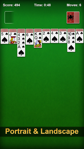 Screenshot Spider Solitaire