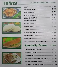 Minerva Xpress menu 2