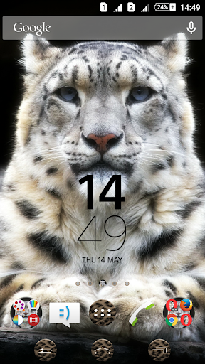 Theme Xperien Snow Leopard