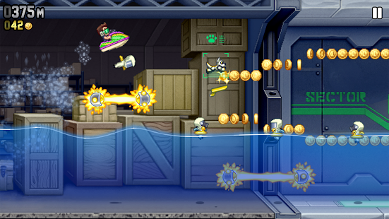  Jetpack Joyride Screenshot