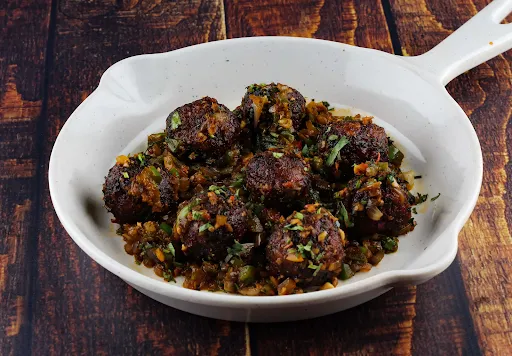 Mushroom Manchurian Dry