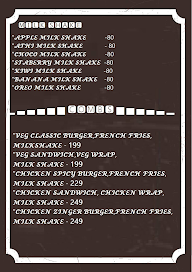 The Tower Burger menu 3