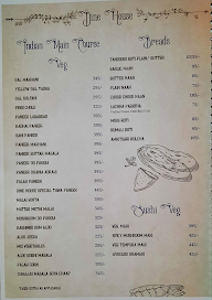 Dine house menu 2