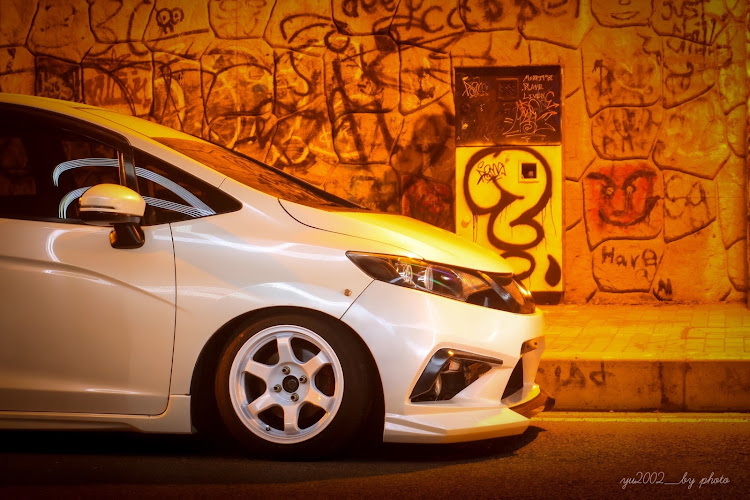 フィットのトラックスタンス・不正改造車取締月間・６月もよろしくお願いします・ピックアップされてみたい・フィットに関するカスタム事例の投稿画像2枚目