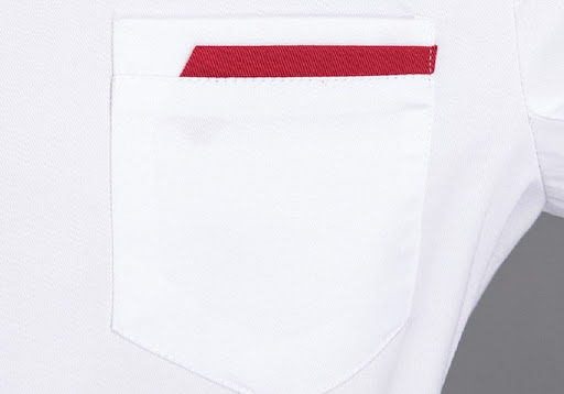 Title 7, Chef Long Sleeve Coveralls With Dark Buttons. D...