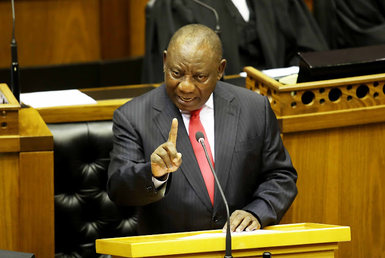 President Cyril Ramaphosa explains to parliament that the apartheid government always wanted three things from its detainees – to give information on fellow comrades, to be a state witness or to be an askari who killed comrades. ‘I never did any of the three things,’ he said