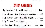 Zaika menu 6