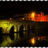 RIMINI  TIBERIO BRIDGE BY NIGHT di 