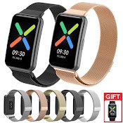 Dây Đeo Inox Milanese Cho Đồng Hồ Thông Minh Oppo Watch Free