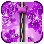 Cover Image of Descargar Butterfly Zipper Lock Screen 1.0 APK